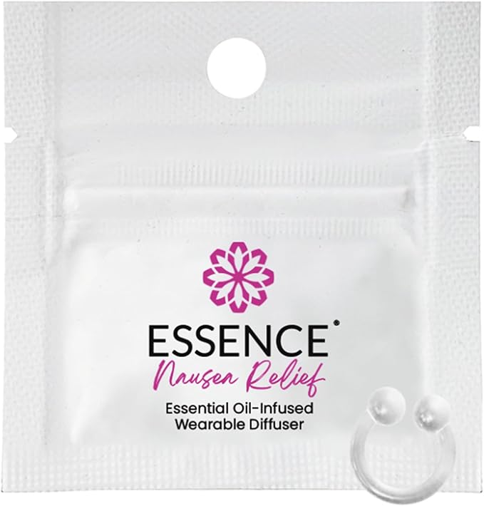 Essence Wearable Aromatherapy Nasal Diffuser – Nausea Relief Essential Oil