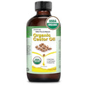 MMPANG Organic Castor Oil, USDA Certified, Cold Pressed, 8 oz Glass Bottle