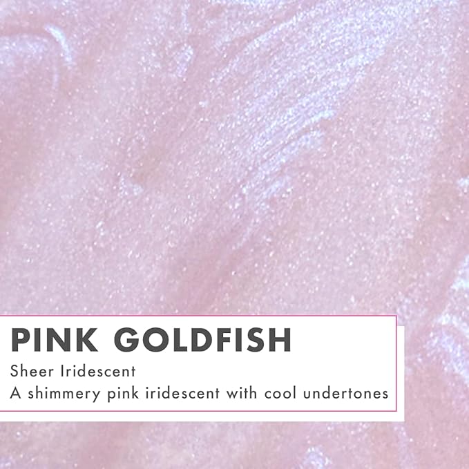 Olive & June Long Lasting Nail Polish, Pink Goldfish Pink Iridescent