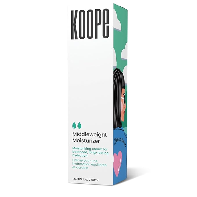 Koope Middleweight Face Moisturizer with Hyaluronic Acid, 1.69 fl oz