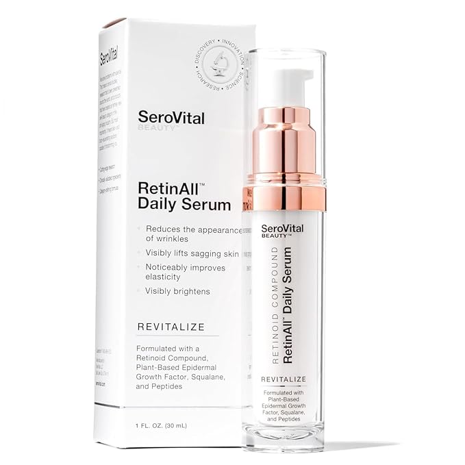 RetinAll | Anti-Aging Serum | Retinoid +Peptides | Fragrance-Free