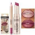 USHAS 2 in 1 Waterproof Lipstick and Lip Liner Combo Set for Women - Long Lasting Matte Pen With Makeup Kit (G3, Pack of 1)