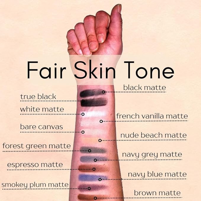 Pure Ziva Bare Canvas Beige Neutral Naked Bare Matte Pressed Powder Single Vegan Eyeshadow; Talc, Paraben & Cruelty Free