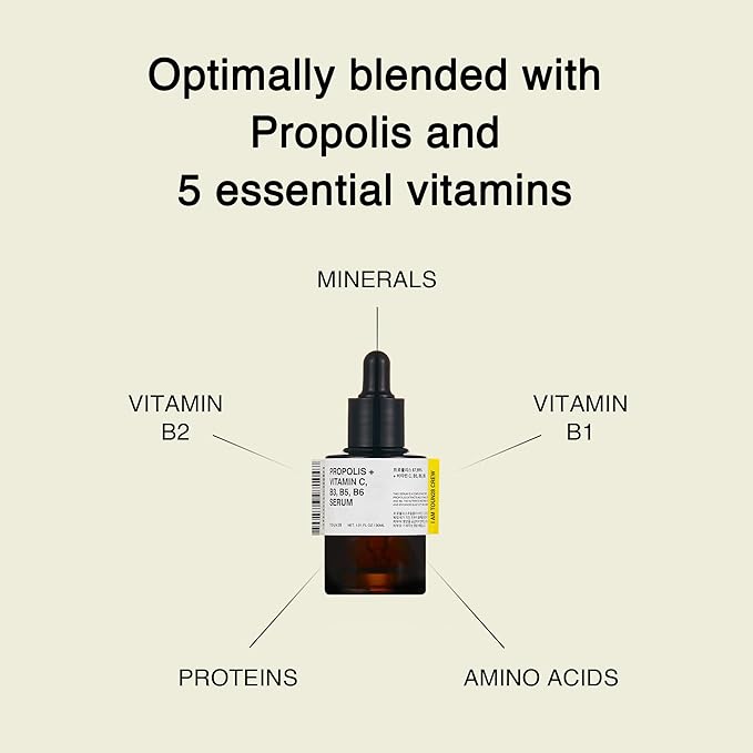 TOUN28 Propolis + Vitamin C Serum, Glow Ampoule, 1.01oz