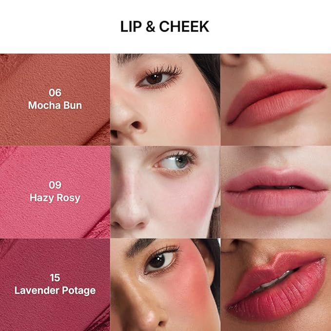 dasique Souffle Color Pot #10 Sweet Pink – Makeup Blush, Buildable Silky-Smooth Texture, Build-In Mini Brush, Multi-Use For Cheek and Lip