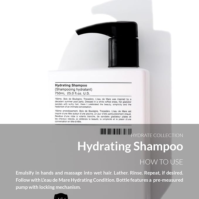 Number 4 Hydrating Shampoo, Shampoo for Women and Men. Sulfate, Gluten, & Paraben Free | Cleanse, Moisturizing & Color Protecting, 25 oz