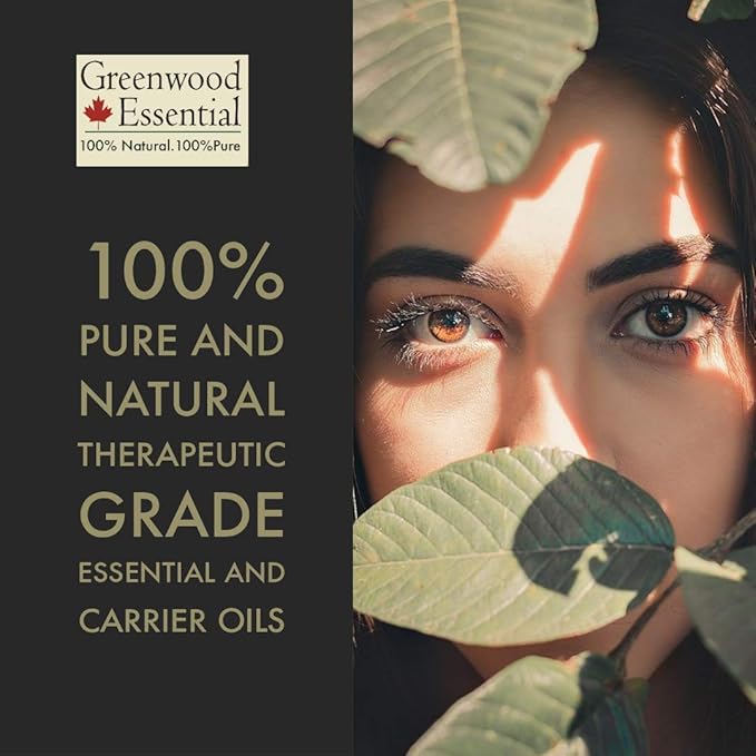 Greenwood Essential Babchi (Bakuchi) Oil (Psoralea corylifolia) | Cold Pressed | Natural | Undiluted | For Diluting Essential Oils | For Skin & Massage | Men & Women | 200ml (6.76 oz)