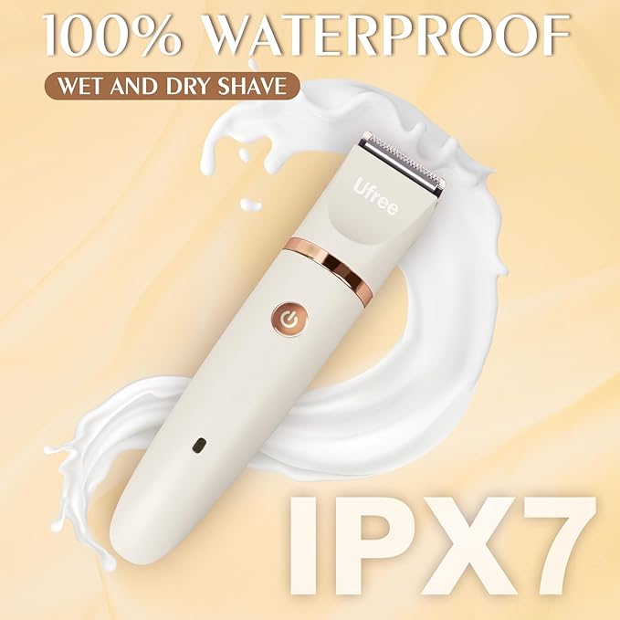 Ufree 3-in-1 Bikini Trimmer Electric Razors for Women, Body Hair Trimmer
