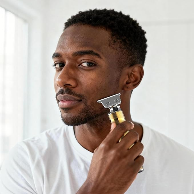 Ufree Beard Trimmer for Men, T-Blade Hair Trimmer, Zero Gap Edger Clippers
