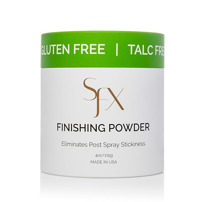 SunFX Setting Powder Post Spray Tan Crisp & Fresh 4 Ounce Pack of 1
