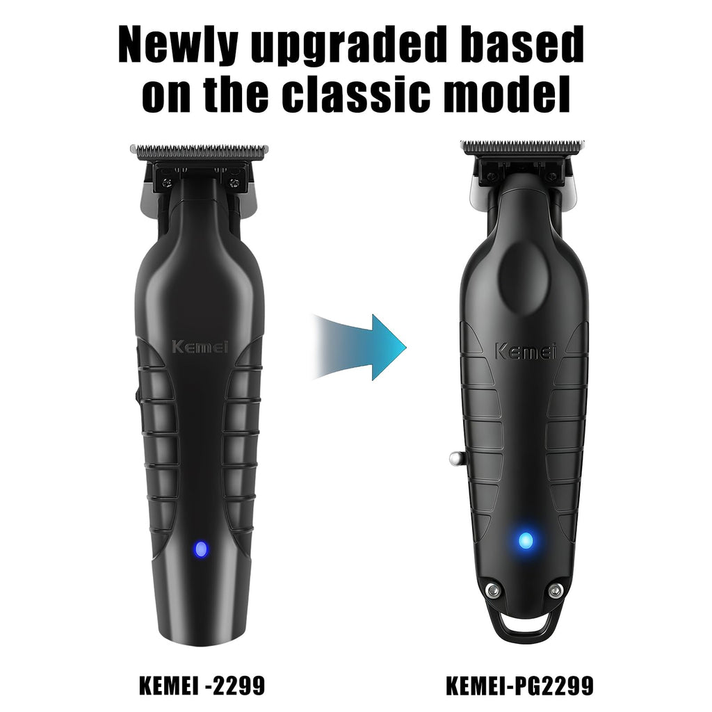 KEMEI Professional Hair Clippers and Trimmers Set Cordless Barber Clippers