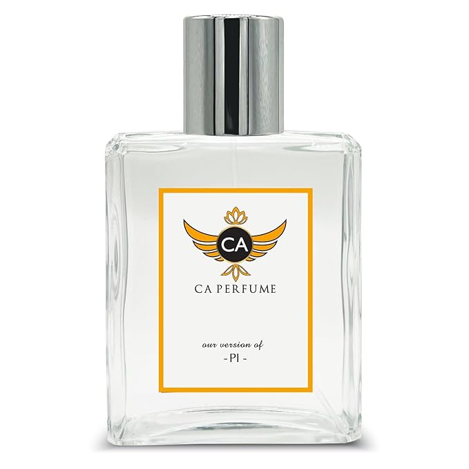 CA Perfume Impression of Pi for Men Amber Woody Scent Long Lasting Cologne for Men Signature Scent for Day and Night Wear 3.4 Fl Oz 100ml