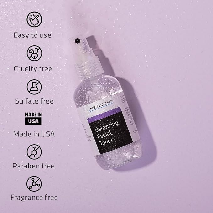 YEOUTH Balancing Alcohol Free Toner for Calm and Refreshed-Looking Skin