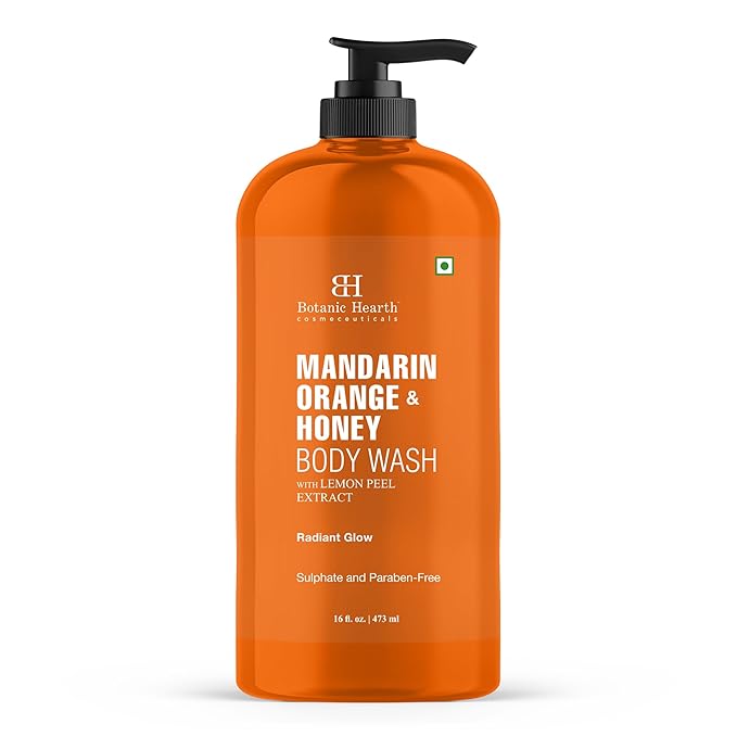 Botanic Hearth Mandarin Orange & Honey Body Wash – 16 fl oz