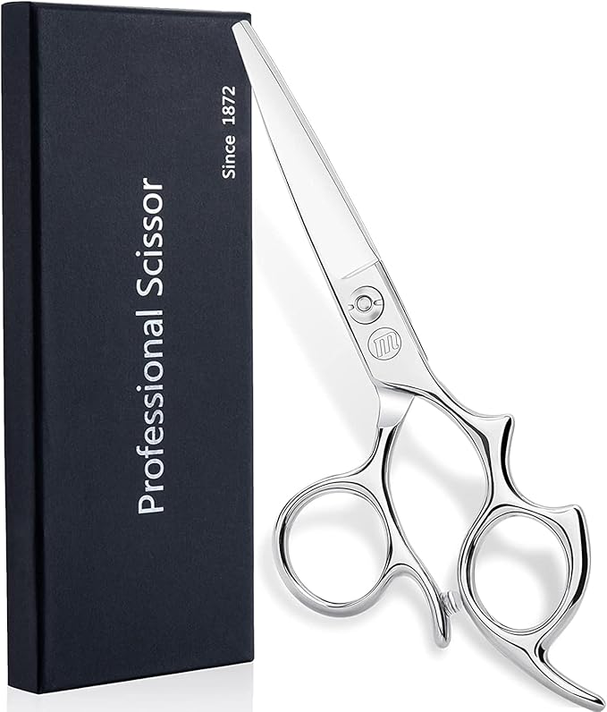 Moontay 5.5" Hair Cutting Shears with Large Finger Holes
