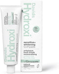 Davids Hydroxi Fluoride Free Nano Hydroxyapatite Toothpaste for Remineralizing, Sensitive Support, Whitening, Antiplaque, SLS Free, Natural Peppermint, 4oz, Made in USA