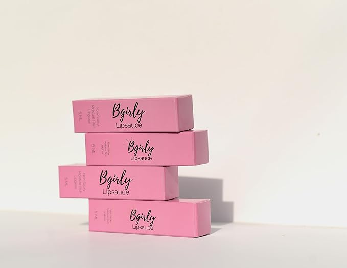 Bgirly Lipsauce | Handmade, Vegan, Moisturizing Lip Gloss, Non-Sticky Lip Gloss (Mousse)