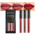evpct 3Pcs Mauve Neutral Light Rosey Nude Blue Red Matte Liquid Lipstick Lip Stain Sets for Women Long Lasting 24 Hours Lipstick Light Skin labiales matte larga duracion 24 matenhoras originales