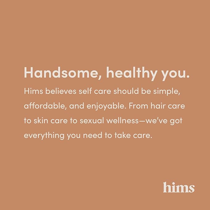 hims Thick Fix Thickening Shampoo & 5% Minoxidil Treatment Serum - Saw Palmetto & Minoxidil Serum - For Strengthening Hair Growth - Paraben-Free & Sulfate-Free - Eucalyptus Grove Scent