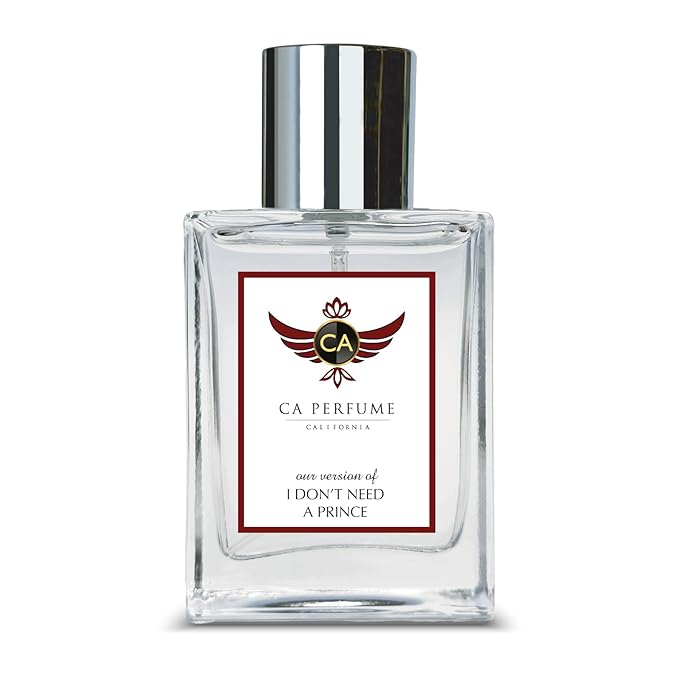 CA Perfume Impression of I Don't Need A Prince for Women and Men Long Lasting Unisex Fragrance Eau De Parfum 1.7 Fl Oz 50ml