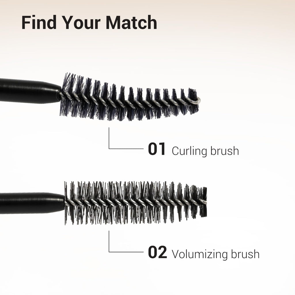 HEIMISH Dailism Volumizing Mascara Brown, Tubing Mascara, Smudge Proof, Waterproof, Lengthening, Non Clumping, Washable, Smudge Stop Berry Brown Korean Mascara, Korean Skincare, 0.32 fl oz / 9g