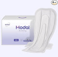 MODAL Extra Heavy XL Overnight Pads, Real Mulberry Silk,16.5 Inch, 4 ct