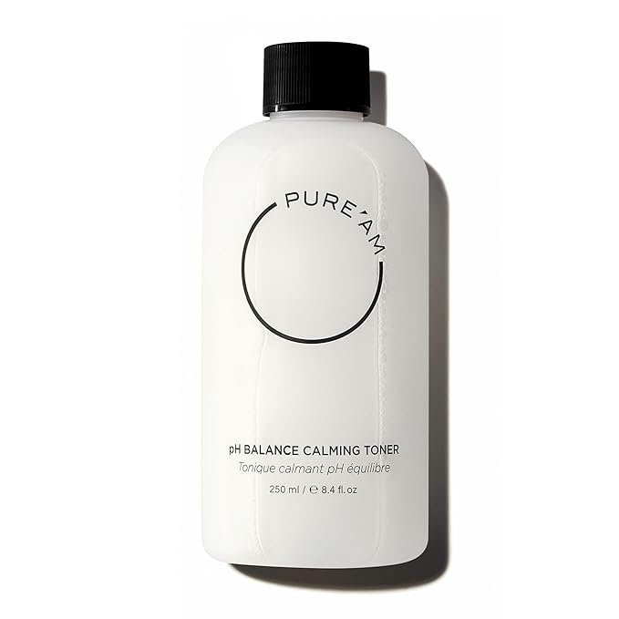 PURE'AM pH Balance Calming Toner for All Skin Types, 8.4 fl. oz, 250ml
