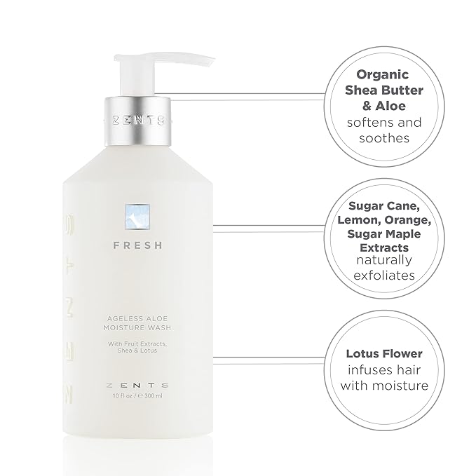 Zents Hand & Body Wash (Fresh Fragrance) 10 fl oz