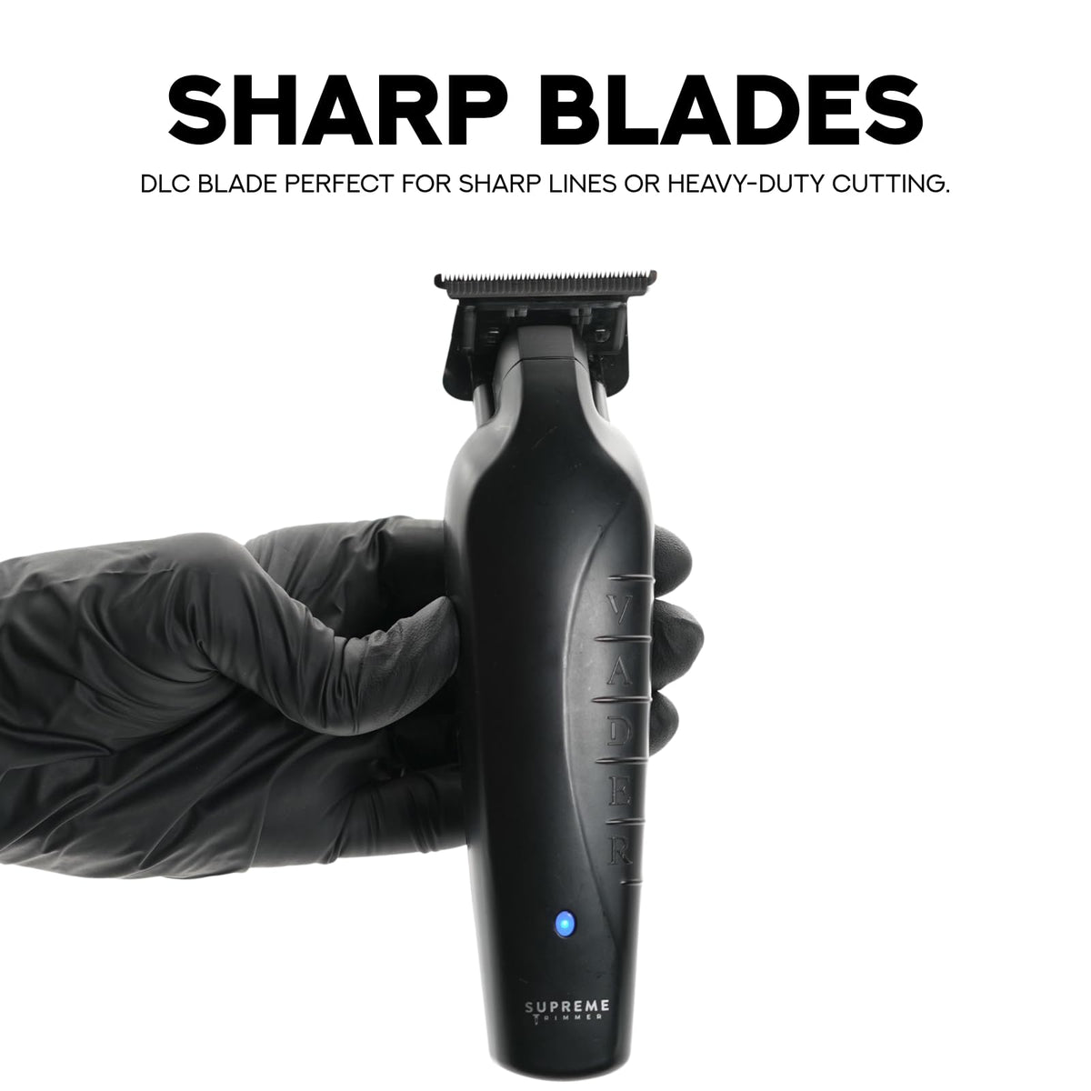 Supreme Trimmer Vader Professional Cordless Barber Trimmer ST3778 Black