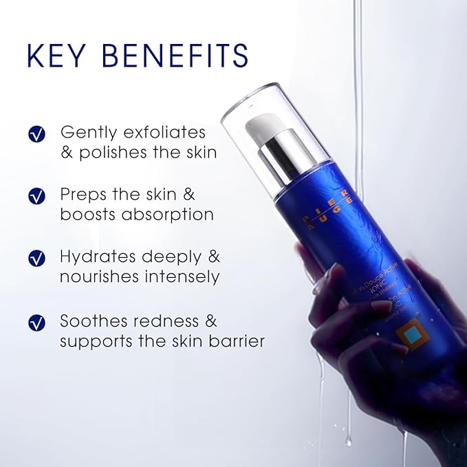 Pier Augé PDRN Hydrating Facial Toner, Deep Moisturizing Toner for Face, Soothing Skin Barrier Repair Toner for All Skin Types, with PDRN, Hyaluronic Acid & Punica Granatum Extract, 6.8 fl oz