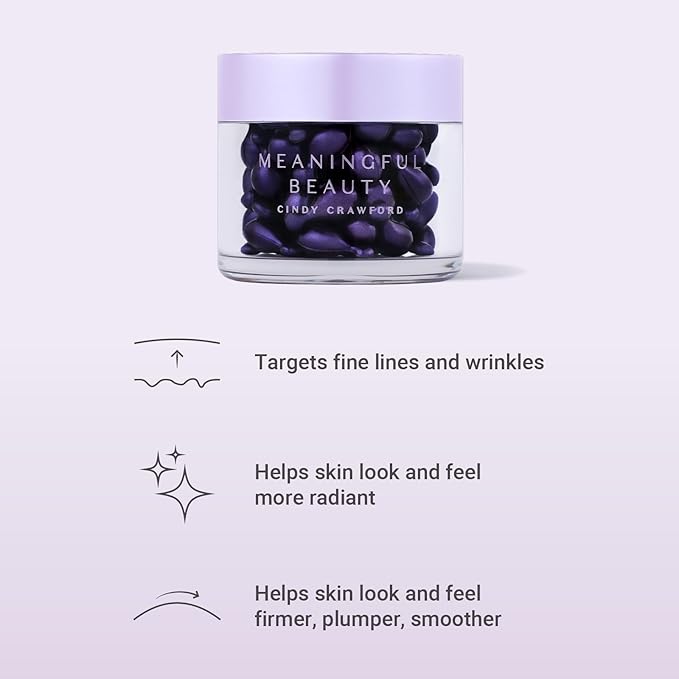 Meaningful Beauty Wrinkle Smoothing Capsules Advanced Formula, 60 Count