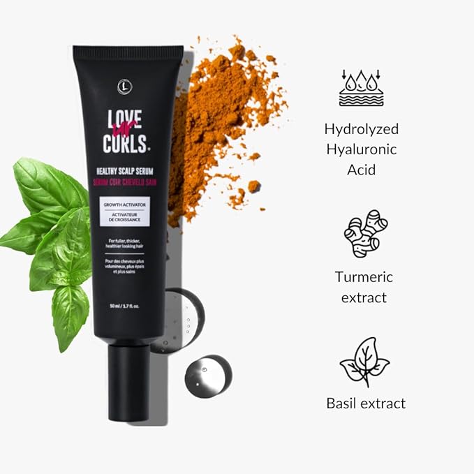 Love Ur Curls Healthy Scalp Serum - Moisturizing for Thicker Fuller Hair