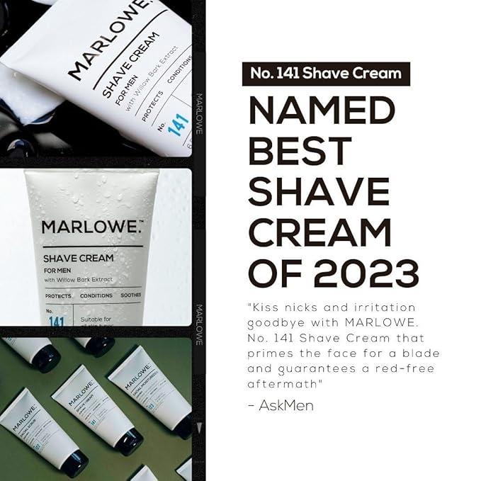 MARLOWE.Shave Cream, Conditioning Shaving Cream, 6 oz
