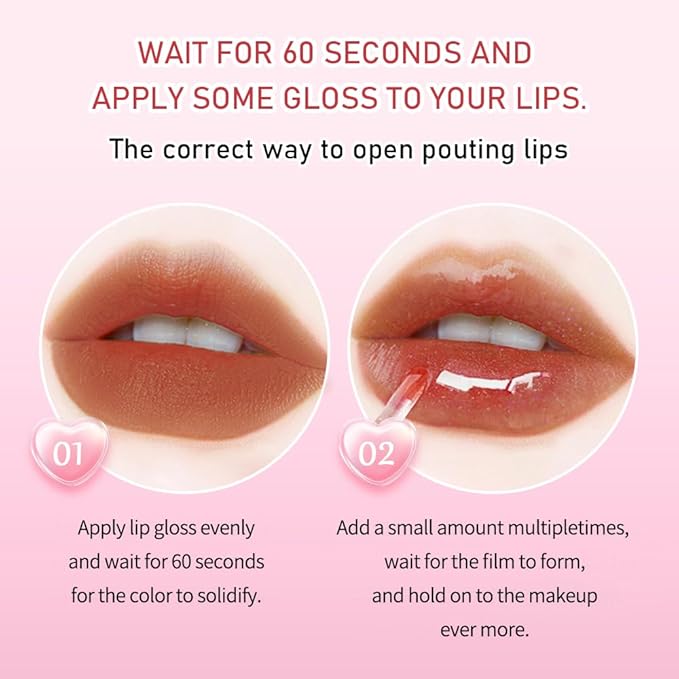 Hxssll Dual-Ended Lip Stain & Lip Oil – 2-in-1 Matte Color and Hydrating Gloss, Long-Lasting Non-Sticky Lip Tint, Nourishing Moisture & Glassy Shine for Day-to-Night Looks 03#
