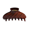 Luxury Burgundy Claw Clip for Women | Our Large 4 Inch Hair Clip Creates Beautiful Half Ups, Secure Updos & Chic Daily Styles | Premium Acetate Claw with Secure Hold & Snag Free Teeth for Easy Styling