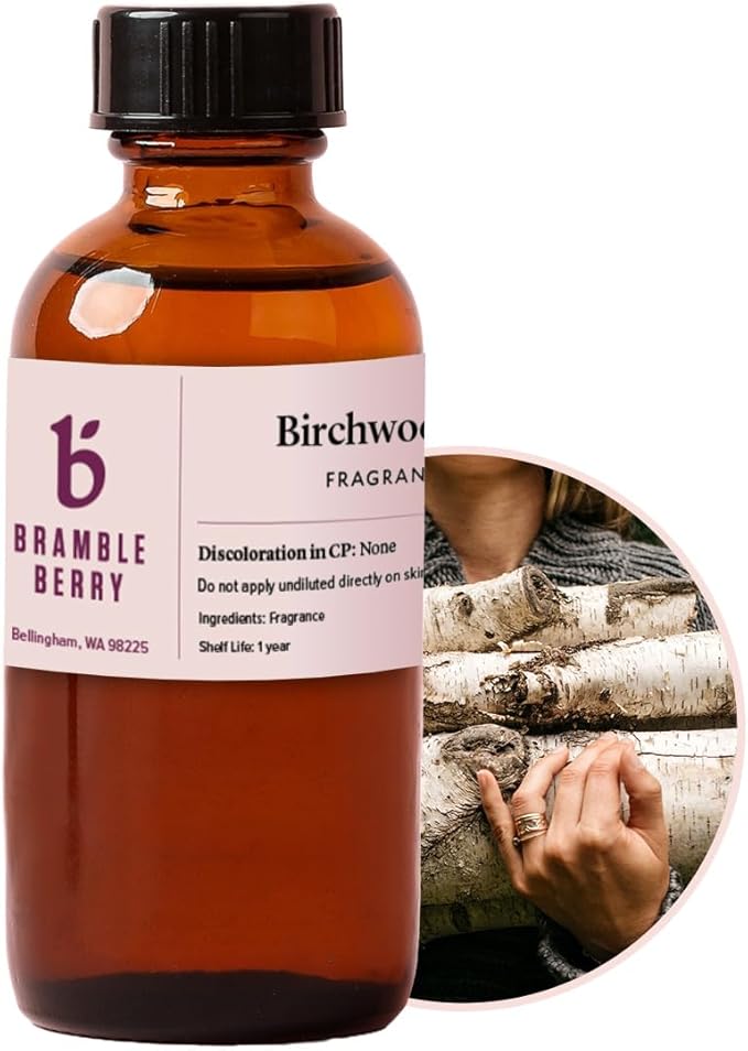 Brambleberry Birchwood Oud Fragrance Oil | for Soap, Beard Oil & Candles