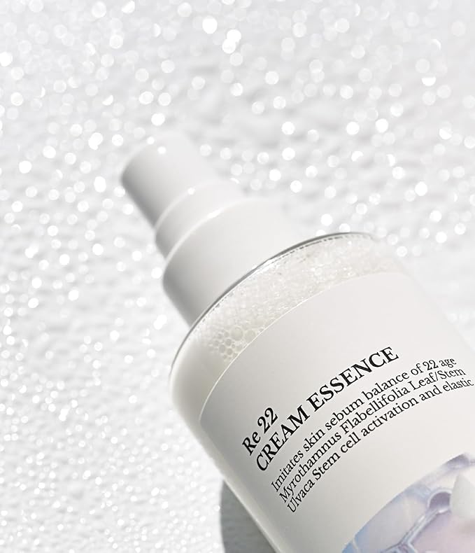 MONAGE Re 22 Cream Essence – Korean Skin Care All-in-One Hydrating Spray with Resurrection Plant & Sea Lettuce Stem Cells for Youthful, Balanced Skin – Relaxing Gifts, 150ml / 5.07 fl. oz