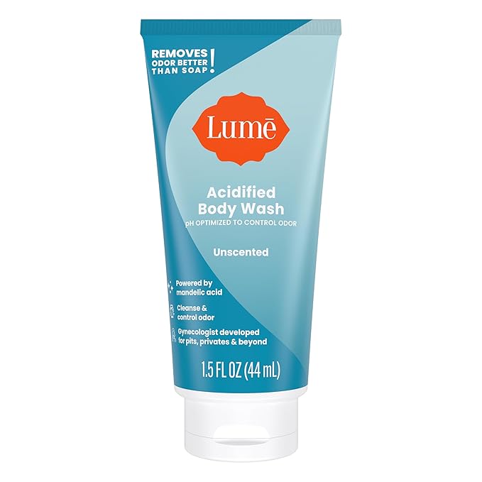 Lume Acidified Body Wash 5 pk Mini Sampler - 1.5 oz (combo scents)