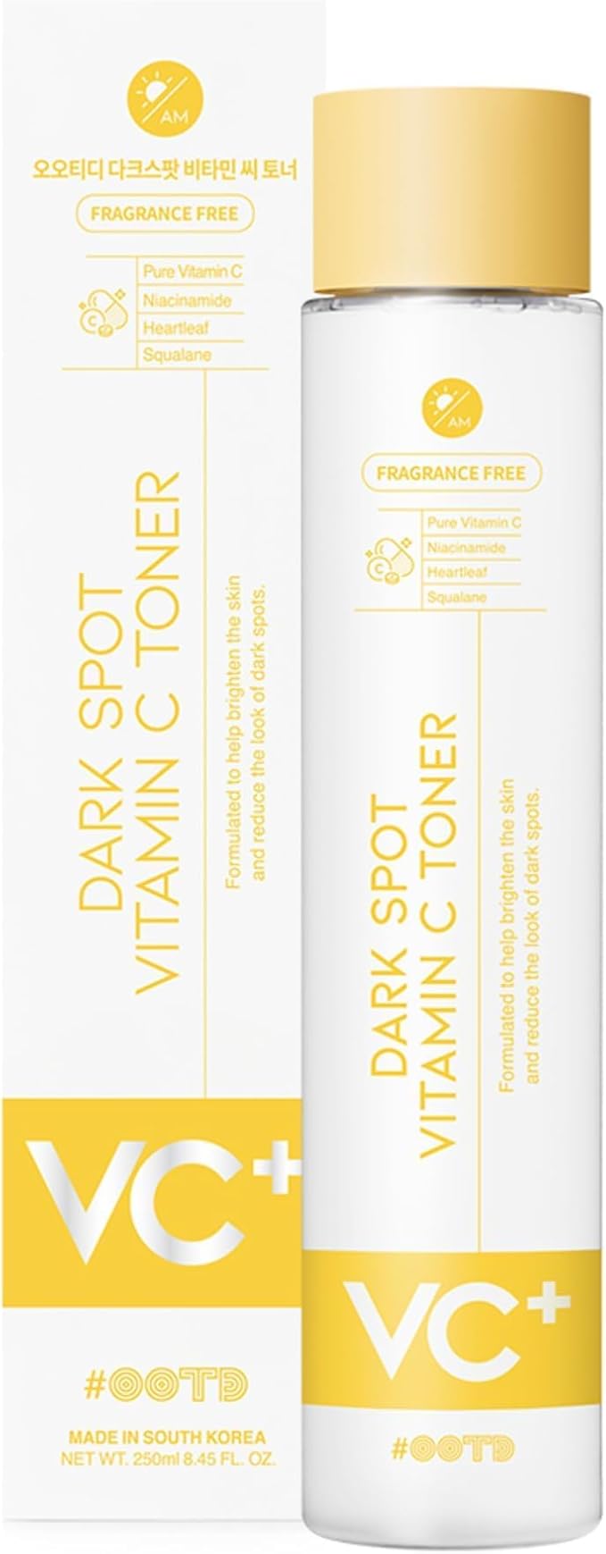 #OOTD Vitamin C Niacinamide Toner for Face, 8.45 fl oz | Korean Skincare