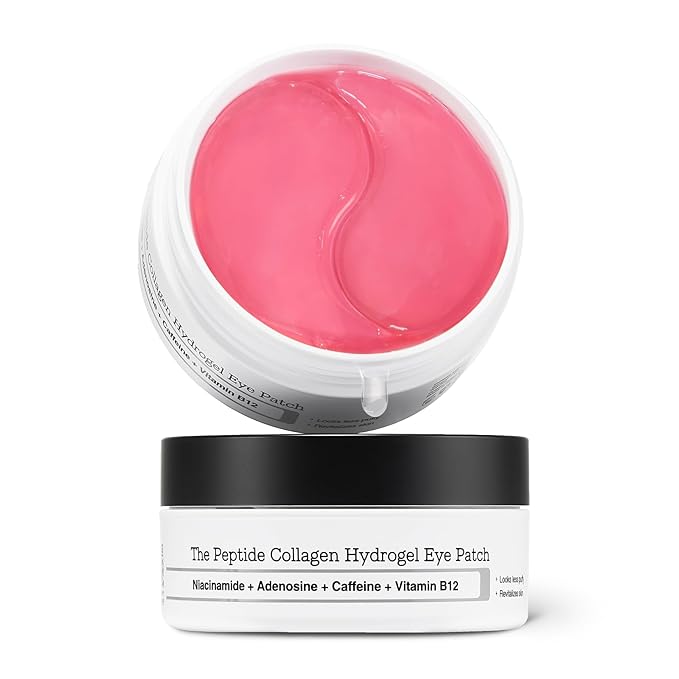 COSRX Pink Peptides Collagen Hydrogel Eye Patch for Puffy Eyes (60)