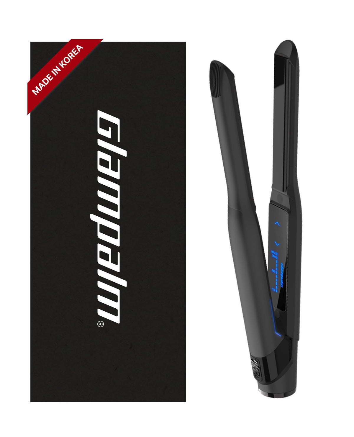 GLAMPALM GlamMuse 1" All-Ceramic Flat Iron | Korea's No.1 Hair Straightener