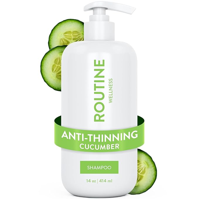 Routine Wellness Anti-Thinning Volumizing Shampoo - Cucumber