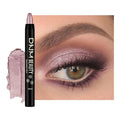 IATMOMOD Mauve Metallic Cream Eye Shadow Stick Makeup for Women, Mauve Metallic Eyeliner Pencil Eyeshadow Brightener Stick for Eyes, Waterproof Eyeshadow Applicator Blendable, sombras para ojos 53#