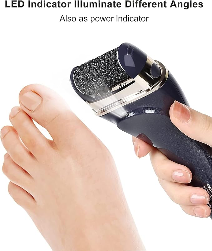 Electric Foot Callus Remover, Rechargeable Foot File for Dead Skin Care