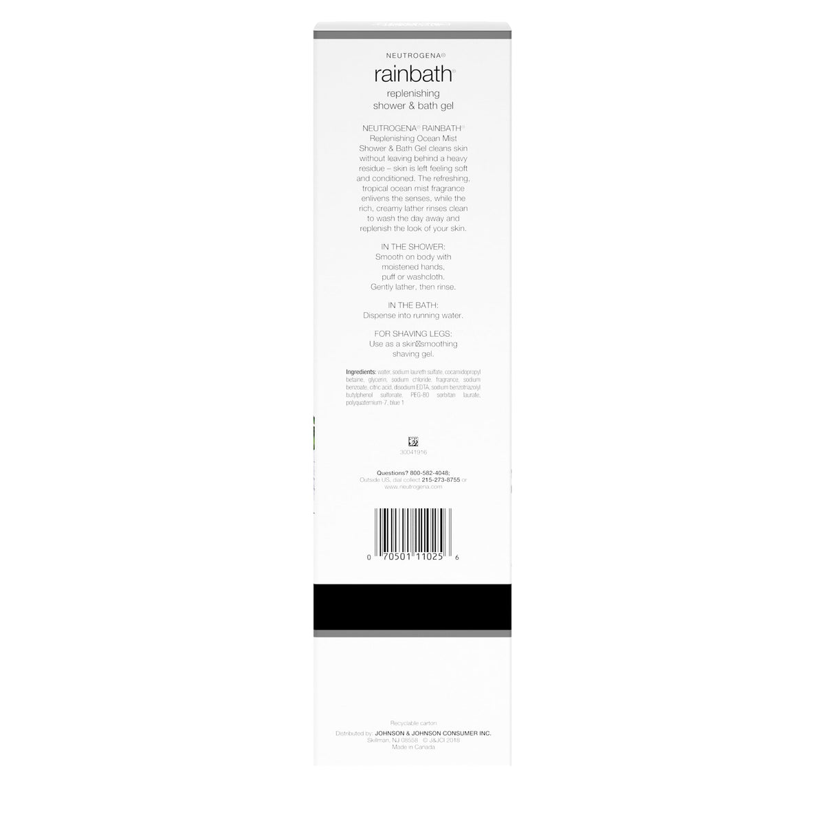Neutrogena Rainbath Replenishing Shower & Bath Gel, Ocean Mist, 32 fl. oz