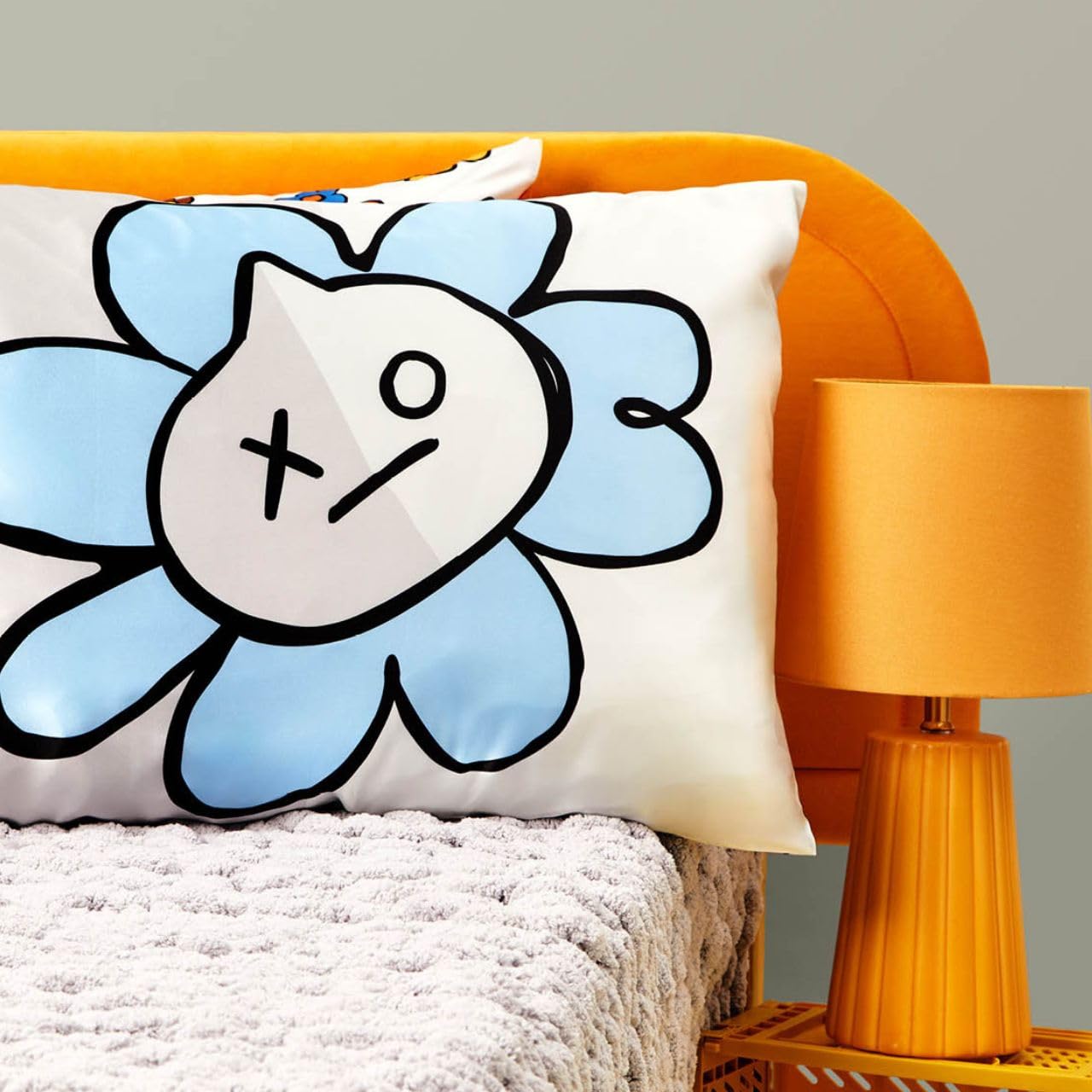 Kitsch x BT21 Satin Pillowcase with Zipper - Size 19x36, Van