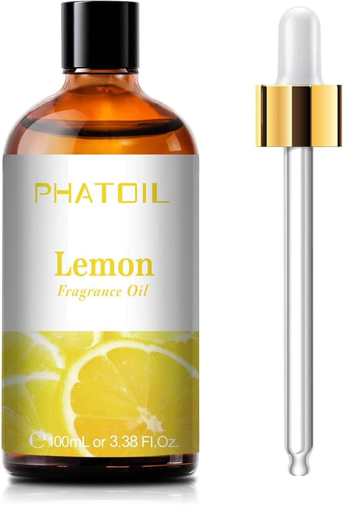 PHATOIL Lemon Fragrance Oil for Diffuser Aromatherapy 3.38FL.OZ