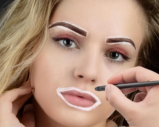 XSHM 20g Pink Mapping Paste for Brow Mapping - Professional Microblading Supplies for Eyebrow Design, Permanent Makeup, Tattooing & Henna - Smooth Contour Paste for Sharp Lines & Symmetrical Brows
