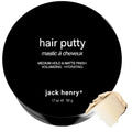 Jack Henry Hair Putty – Natural Matte Finish Styling Paste for Men – Medium Hold, Lightweight, Non-Greasy – With Mango Butter & Broccoli Seed Oil for Nourishment – 1.7 oz