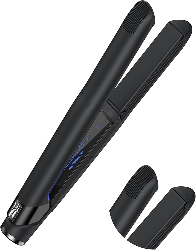 GLAMPALM GlamMuse 1" All-Ceramic Flat Iron | Korea's No.1 Hair Straightener